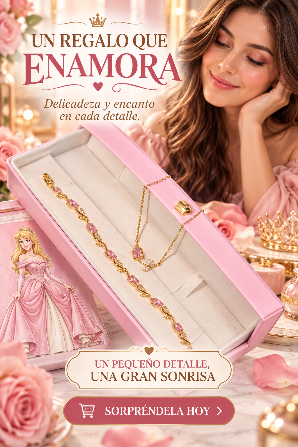 EL SET DE JOYAS MÁS ENCANTADOR-EL DETALLE QUE HARÁ BRILLAR SU SONRISA