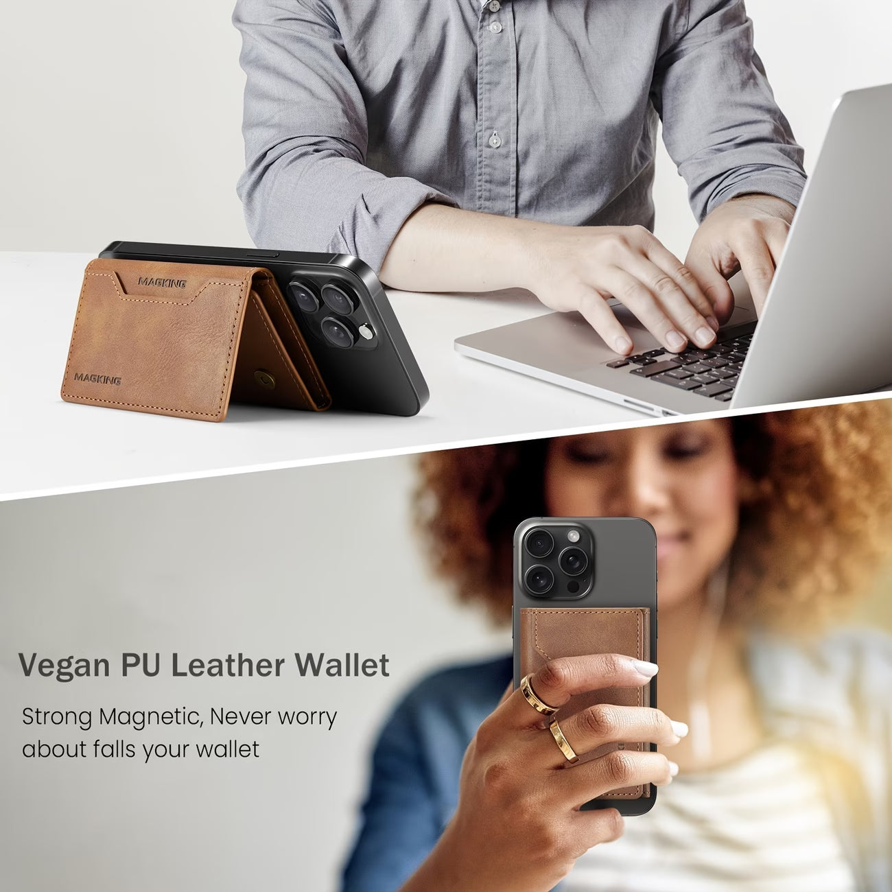 BILLETERA MAGNETICA - SEGURIDAD EN TUS TARJETAS 100% CUERO