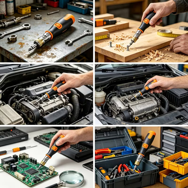DESTORNILLADOR MAGNETICO - LLEVA TODO LO QUE NESECITAS EN 1 HERRAMIENTA