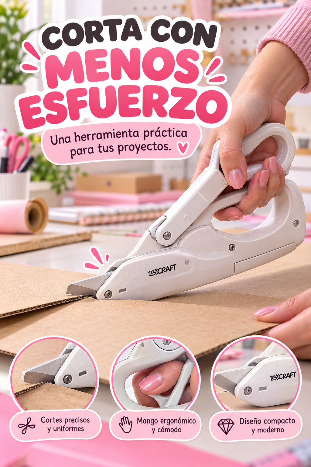 TIJERA ELECTRICA-CORTA CON PRECISIÓN Y FACILIDAD