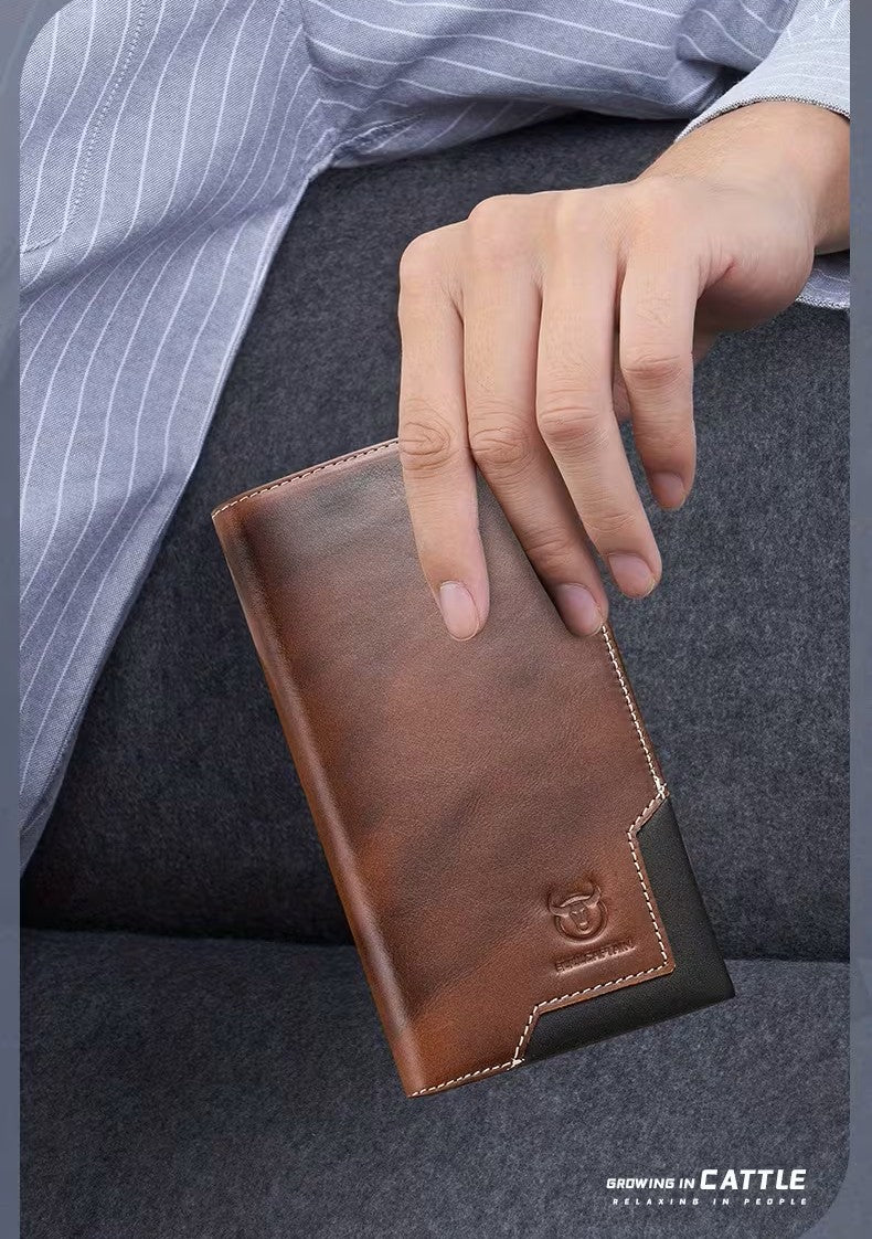 BILLETERA DE CUERO - ELEGANTE Y MULTIFUNCIONAL