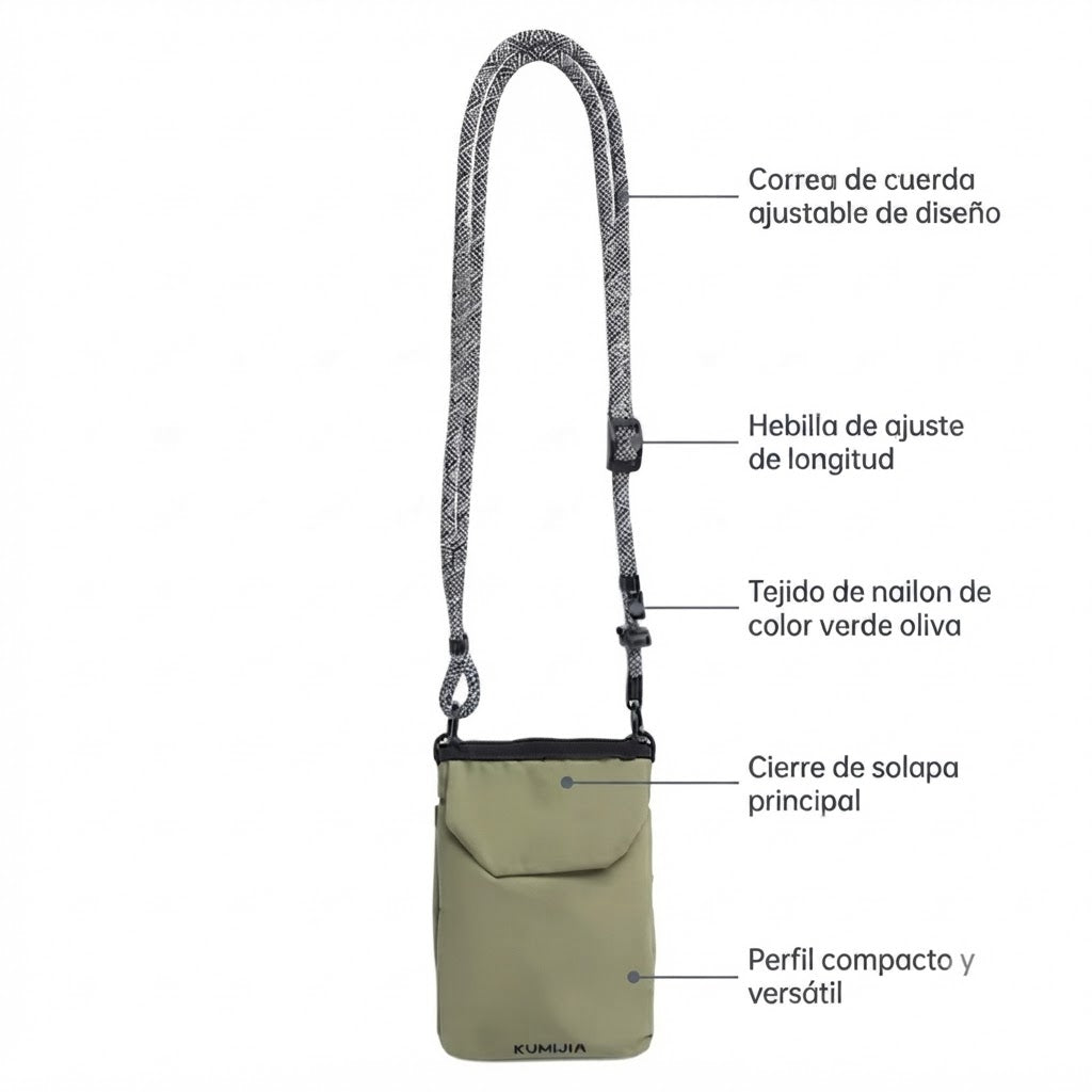 BOLSO MULTIFUNCIONAL-COMPACTO,RESISTENTE Y DISEÑADO PARA ACOMPAÑARTE TODOS LOS DIAS
