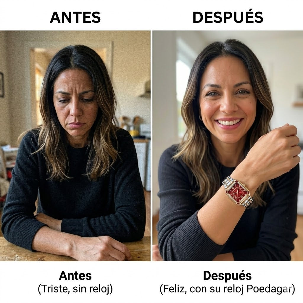 RELOJ POEDAGAR - EL REGALO QUE MAMÁ SE MERECE ACABADOS FINOS