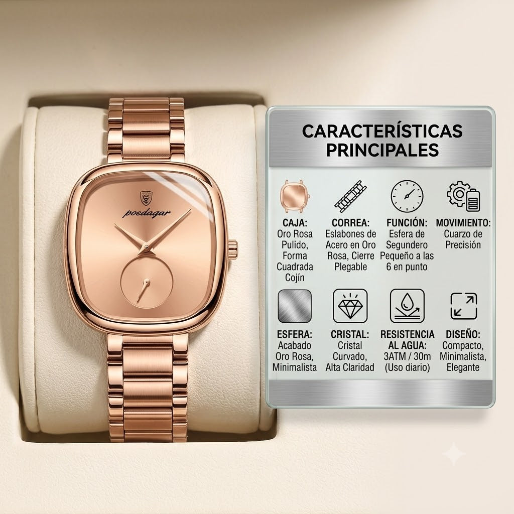 RELOJ MODERNO DEL 2026 - REGALALE UNA PIEZA DE LUJO POR SU DIA ESPECIAL