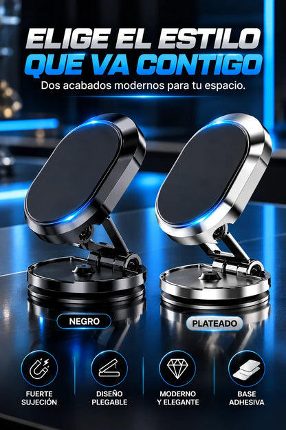 SOPORTE MAGNÉTICO COMPACTO-MANTIENE TU CELULAR FIRME Y SEGURO EN CADA VIAJE