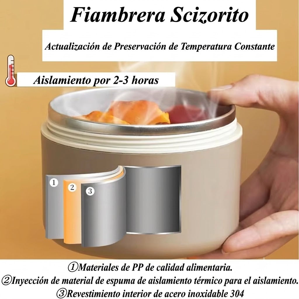 LONCHERA TERMICA-DISFRITA CADA COMIDA COMO SI ESTUVIERAS EN CASA