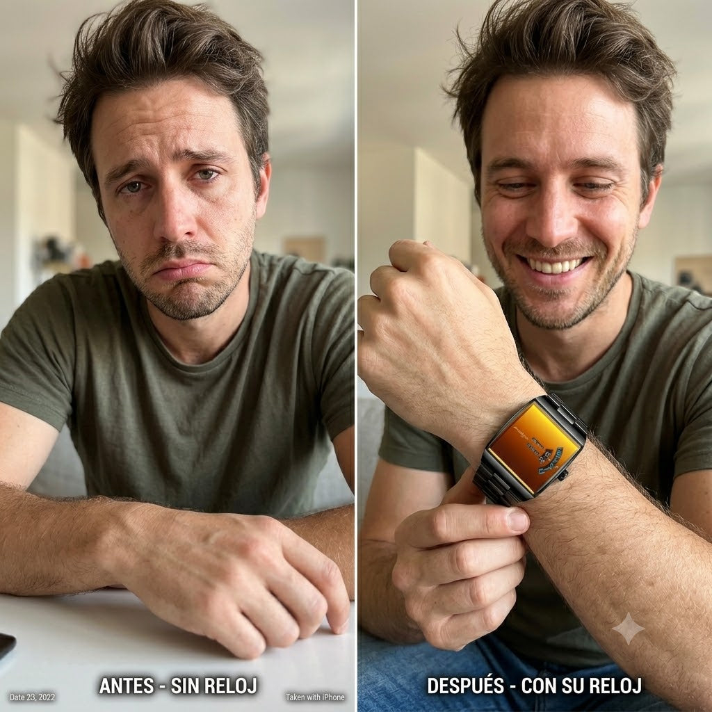 RELOJ POEDAGAR FUTURISTA- DISEÑO PENSADO PARA DESTACAR TODOS LOS DIAS