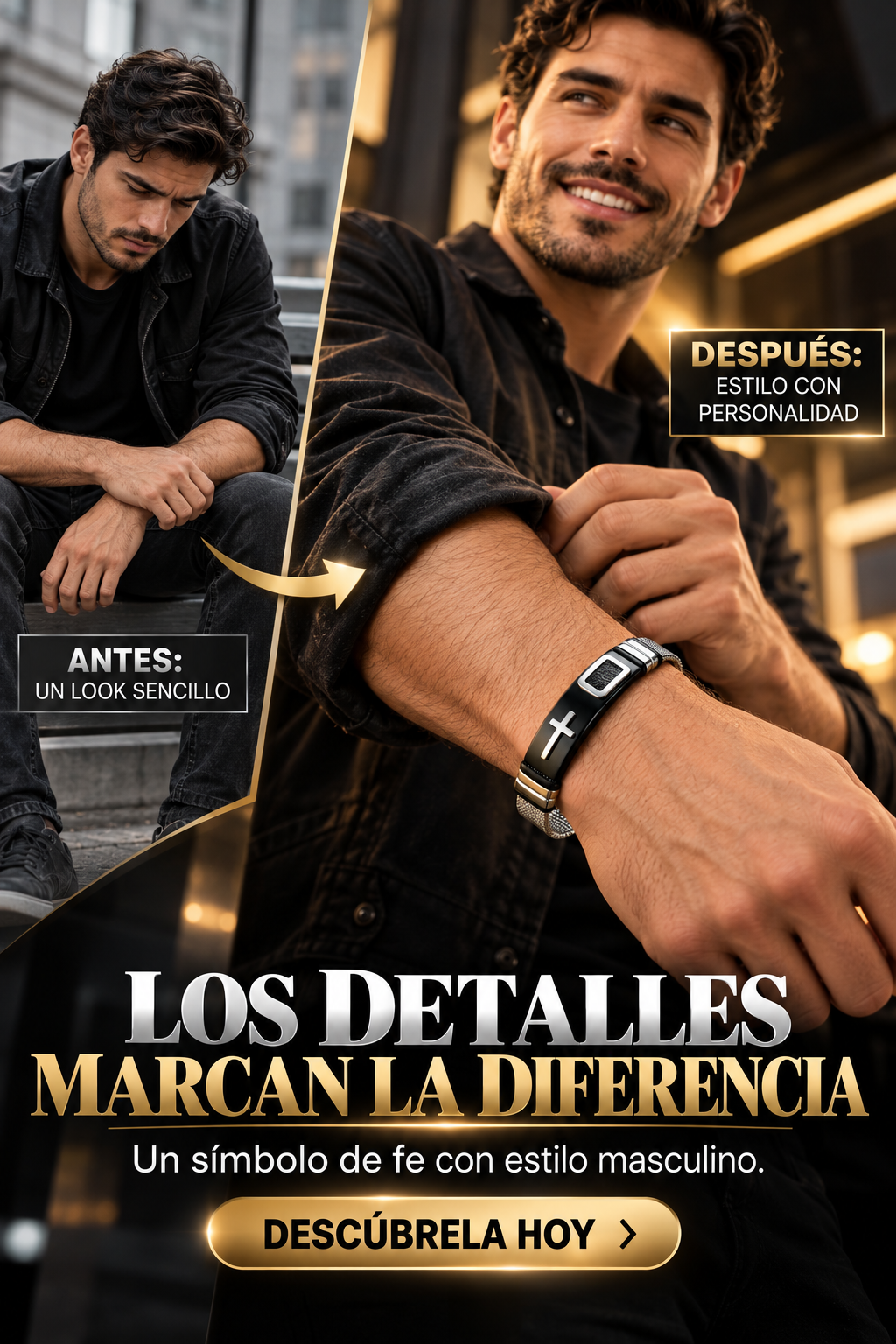 UNA PULSERA CON ESTILO, FE Y PERSONALIDAD-LLEVA CONTIGO EL SÍMBOLO DE TU FE