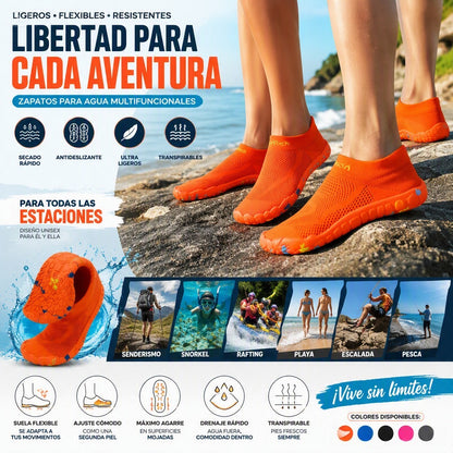 ZAPATILLAS LIGERAS DE SECADO RÁPIDO