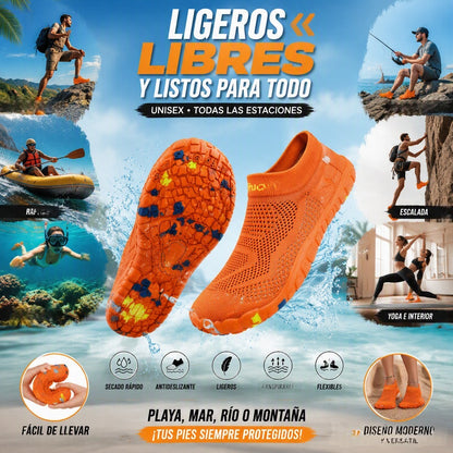 ZAPATILLAS LIGERAS DE SECADO RÁPIDO