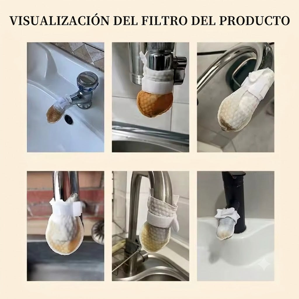 TELA PURIFICADORA-DISFRUTA DE AGUA MAS LIMPIA PARA COCINAR, LAVAR Y BEBER
