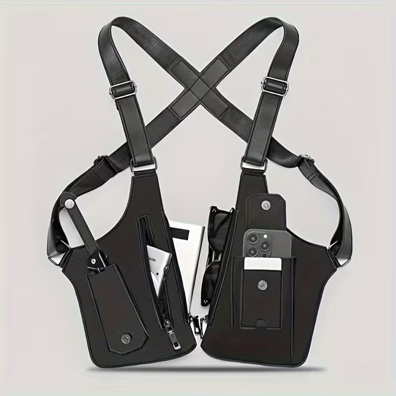 BOLSO TACTICO DE CUERO - DISEÑADO PARA UN HOMBRE CON ESTILO