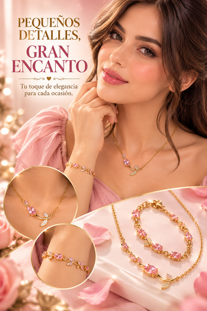 EL SET DE JOYAS MÁS ENCANTADOR-EL DETALLE QUE HARÁ BRILLAR SU SONRISA