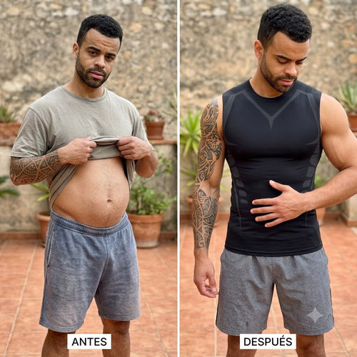 CHALECO PARA HOMBRE - QUEMA GRASA Y CON AJUSTE PERFECTO DURANTE EL DIA