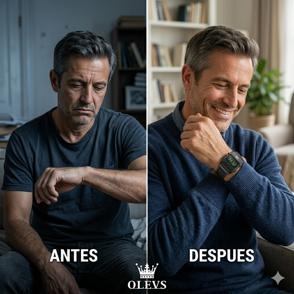MODELO FUTURISTA - CANSADO DE RELOJES COMUNES