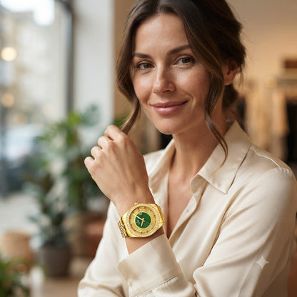 RELOJ DE PULSERA DE LUJO-UN DISEÑO EXCLUSIVO PARA QUIENES MARCAN LA DIFERENCIA