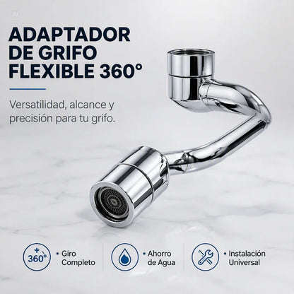 ADAPTADOR DE GRIFO GIRATORIO MULTIFUNCIONAL-MAXIMA FLEXIBILIDAD Y FACIL INSTALACION