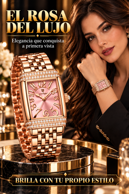 RELOJ MINIMALISTA ELEGANTE-EL LUJO Y LA ELEGANCIA SE UNEN EN UN DISEÑO QUE ROBA MIRADAS