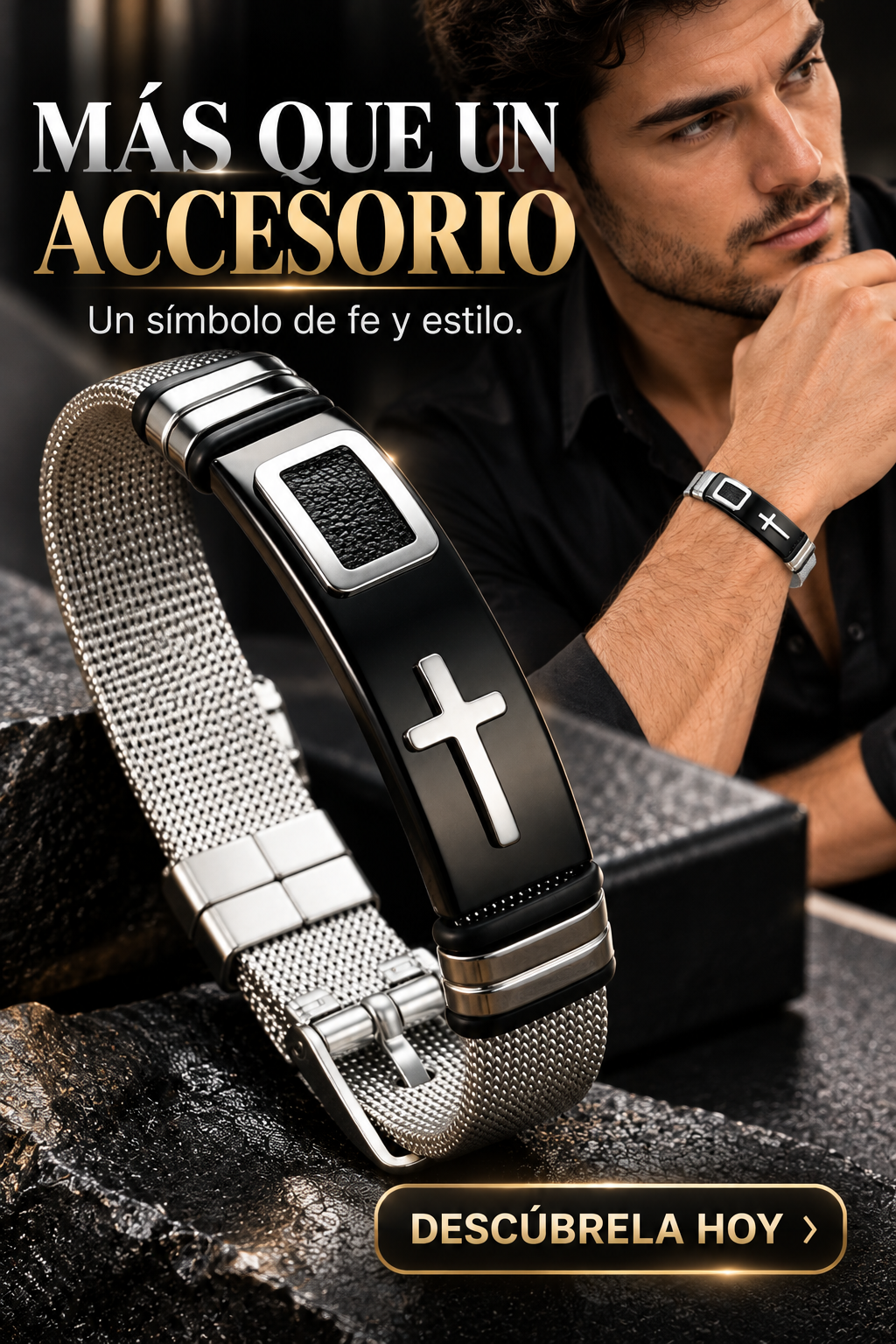 UNA PULSERA CON ESTILO, FE Y PERSONALIDAD-LLEVA CONTIGO EL SÍMBOLO DE TU FE