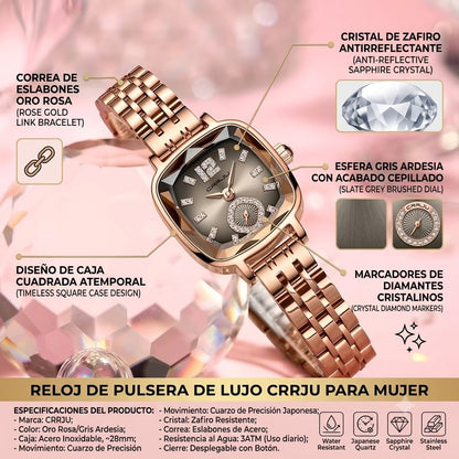 RELOJ MUJER ELEGANTE-ELEGANTE Y VERSATIL PERCFECTA PARA TI