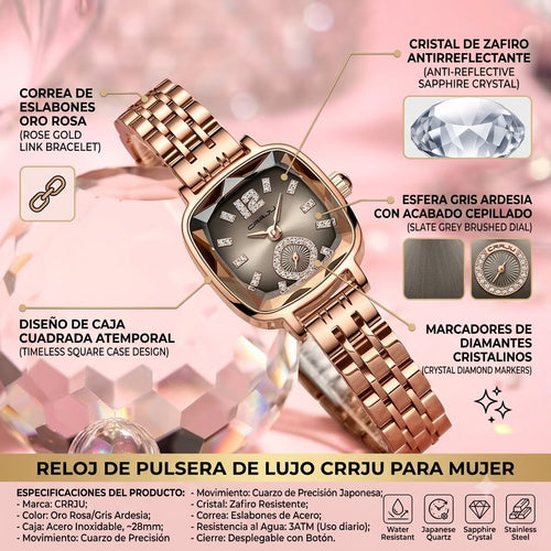RELOJ MUJER ELEGANTE-ELEGANTE Y VERSATIL PERCFECTA PARA TI