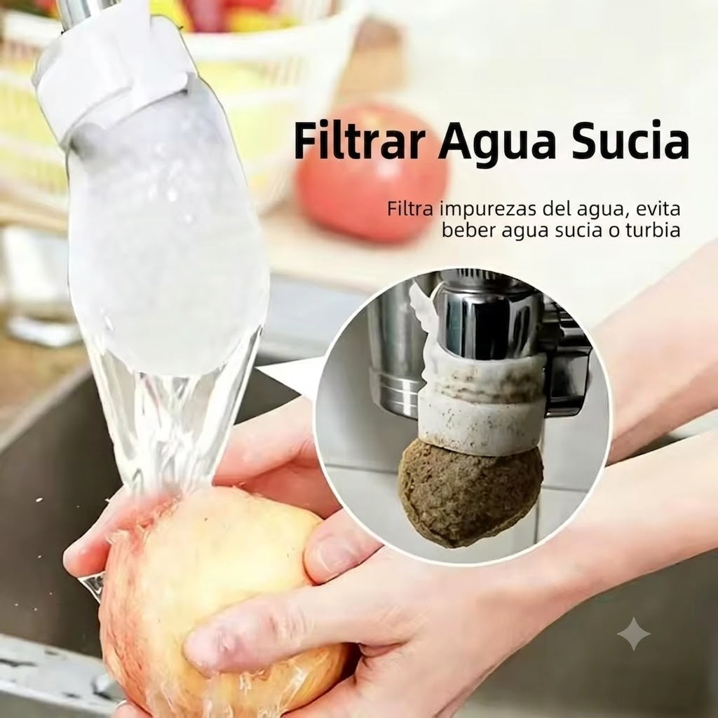 TELA PURIFICADORA-DISFRUTA DE AGUA MAS LIMPIA PARA COCINAR, LAVAR Y BEBER
