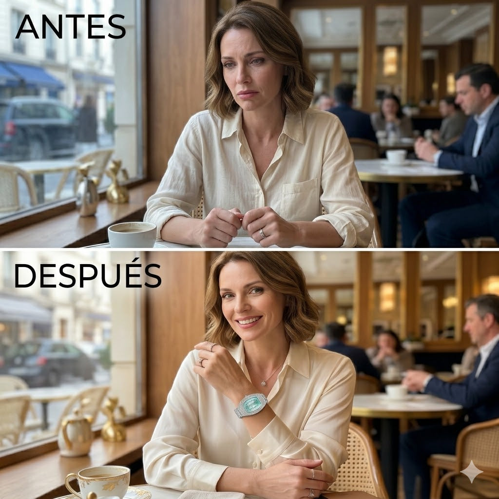 RELOJ BRILLANTE JADE - DISEÑADO PARA BRILLAR TODOS LOS DIAS