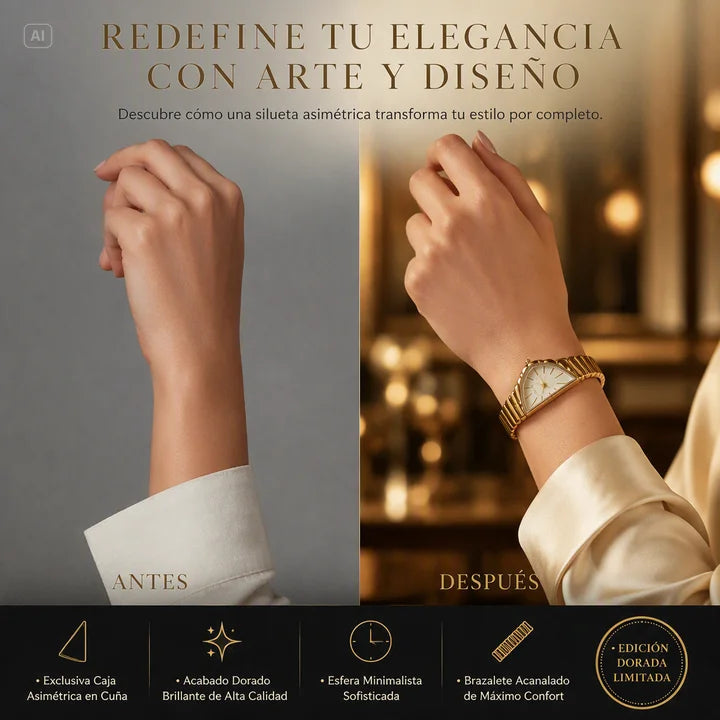 RELOJ DEL FUTURO - DISEÑADO PARA QUE CADA MUJER BRILLE
