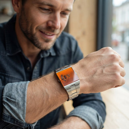 RELOJ POEDEGAR FUTURISTA-DISEÑO MINIMALISTA CON PRESENCIA INIGUALABLE