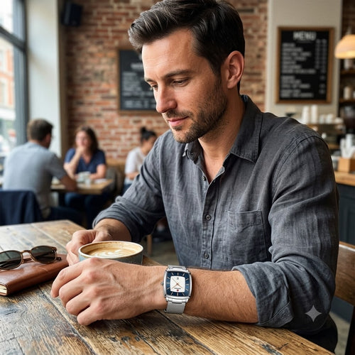 RELOJ DE MODA PARA HOMBRE-MARCA LA DIFERENCIA CON UN SOLO ACCESORIO