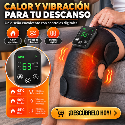 RODILLERA ELÉCTRICA CON CALOR Y VIBRACIÓN 3 EN 1