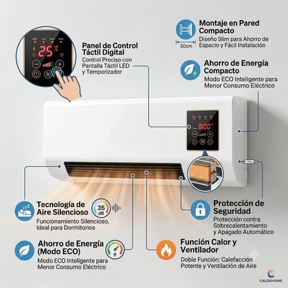 CALEFACTOR Y ENFRIADOR DE AIRE - MEJOR CLIMA A UN CLICK