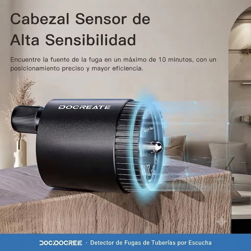 DETECTOR DE FUGAS DE AGUA Y TUBERIAS-KIT PROFESIONAL DE DETECCION PARA EL HOGAR