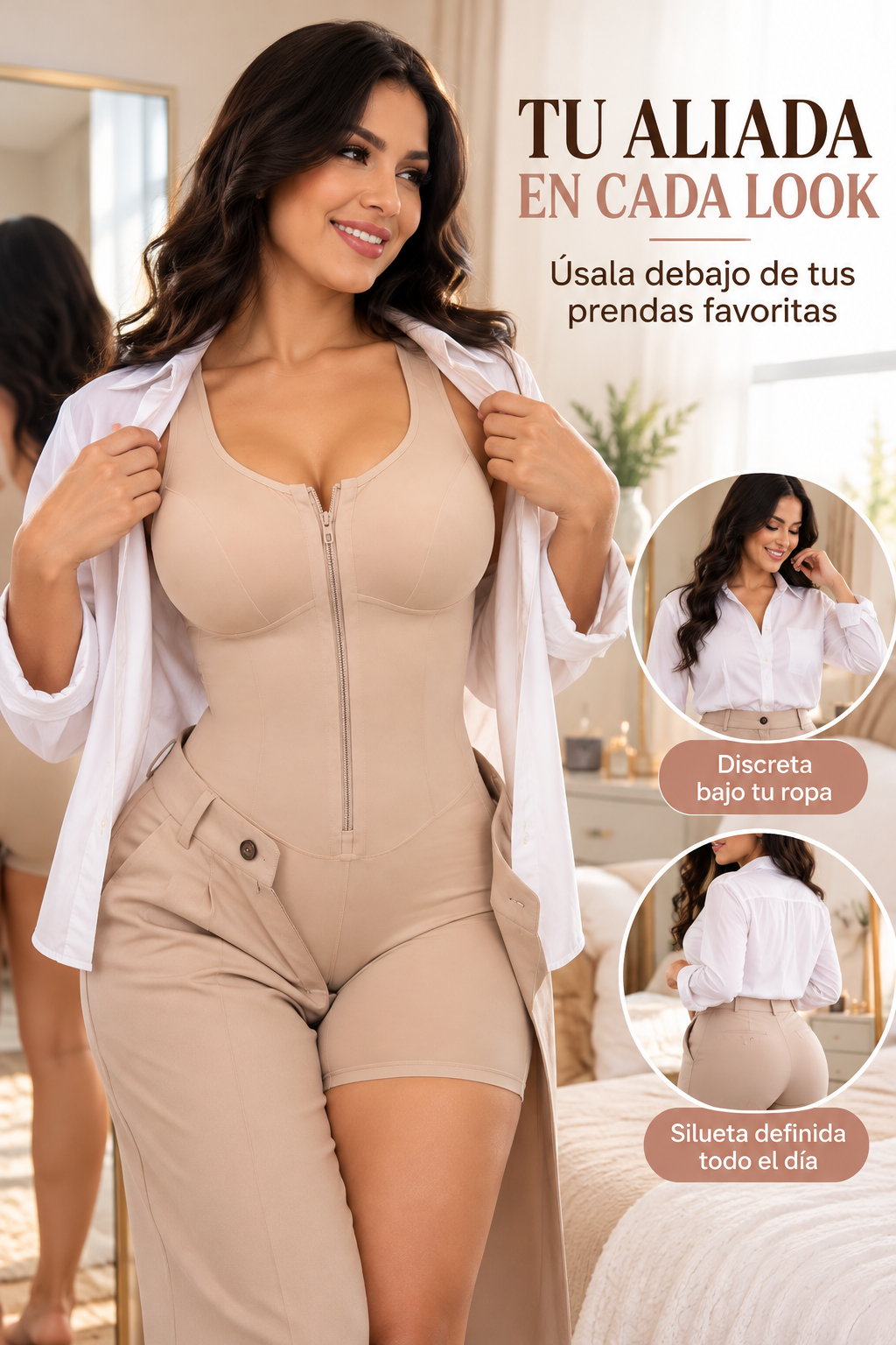 FAJA COMPLETA-MOLDEA TU FIGURA CON UN BODY FAJA QUE REALZA TUS CURVAS