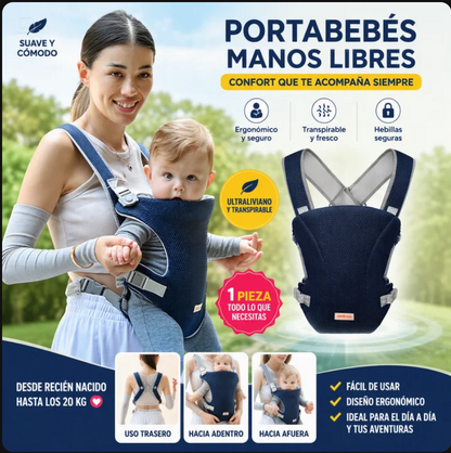 PORTABEBÉS CÓMODO Y SEGURO