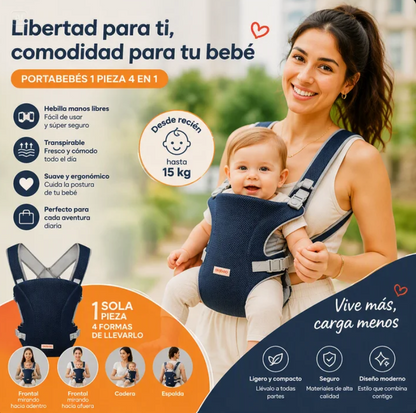 PORTABEBÉS CÓMODO Y SEGURO