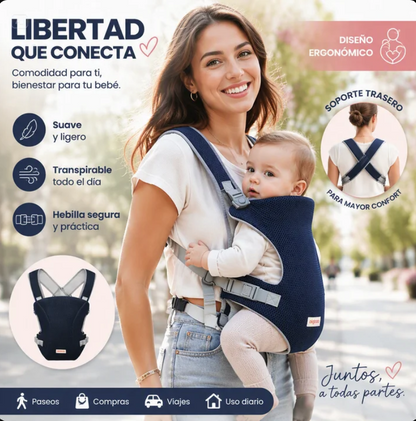 PORTABEBÉS CÓMODO Y SEGURO