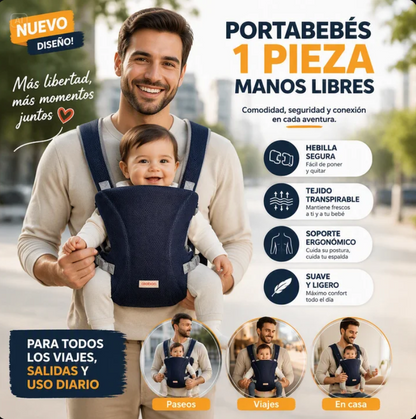 PORTABEBÉS CÓMODO Y SEGURO