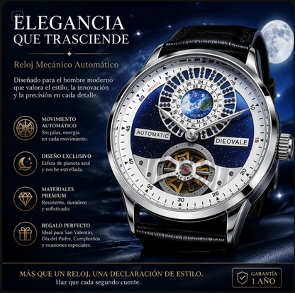 RELOJ MECÁNICO AUTOMÁTICO PARA HOMBRE