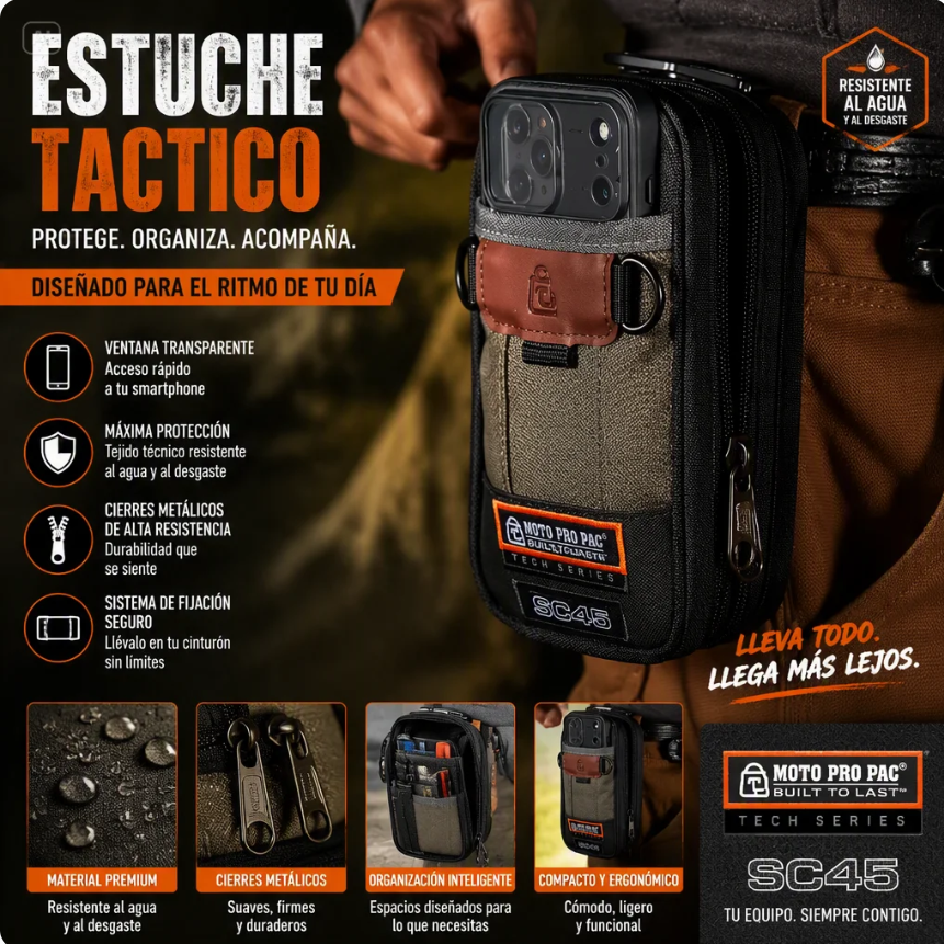 ESTUCHE RESISTENTE DE ALTA DURABILIDAD