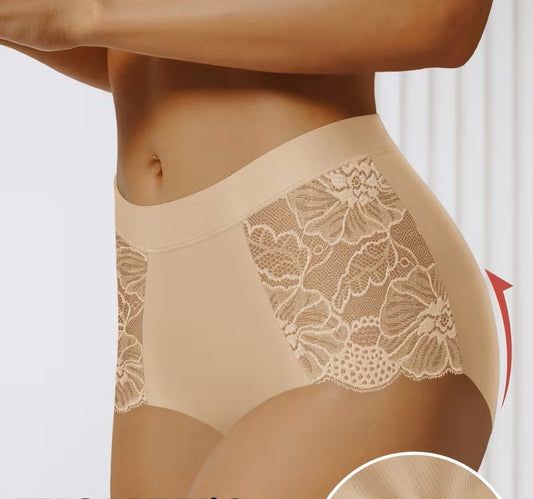 CALZON MOLDEADOR CON ENCAJES - COMODIDAD TODO EL DIA