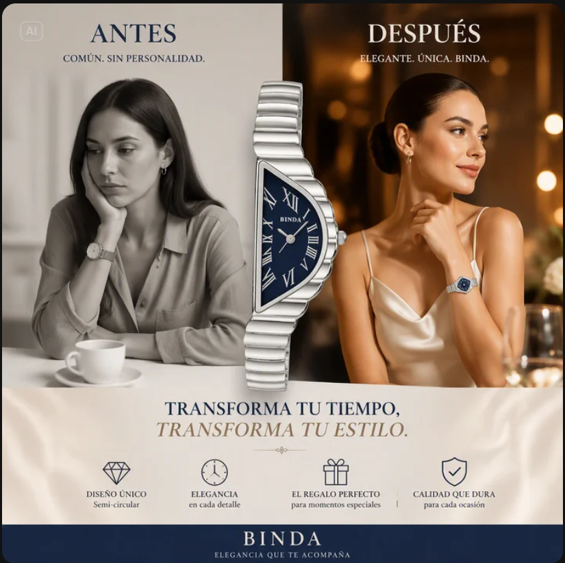 RELOJ ELEGANTE DE MUJER