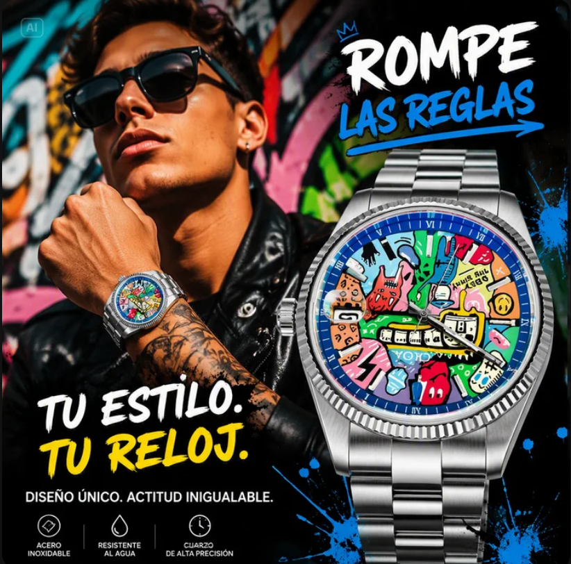 EL RELOJ QUE COMPLETA TU LOOK