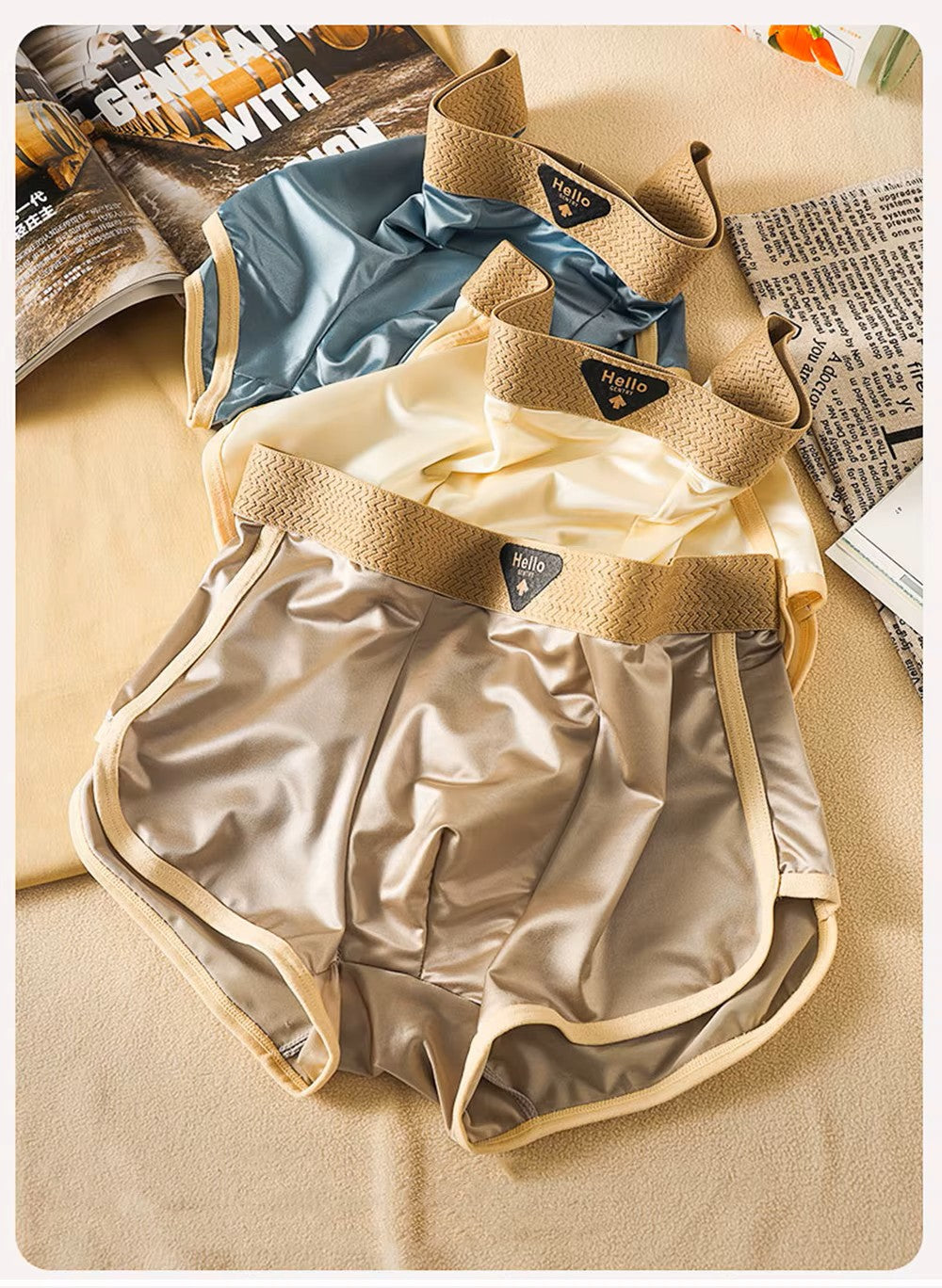 BOXERS HOMBRE SATIN (PACK DE 3 UNIDADES)