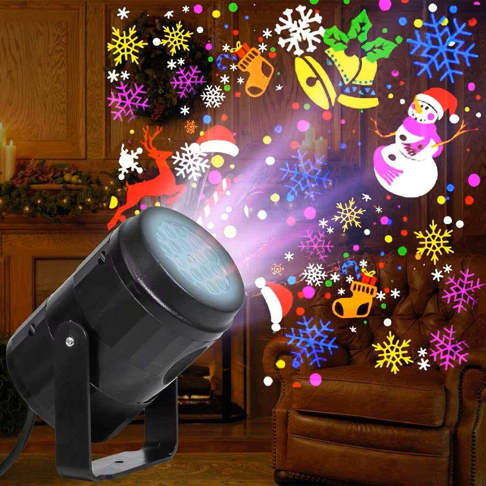 PROYECTOR LED NAVIDEÑO- IDEAL PARA DECORAR TU HOGAR