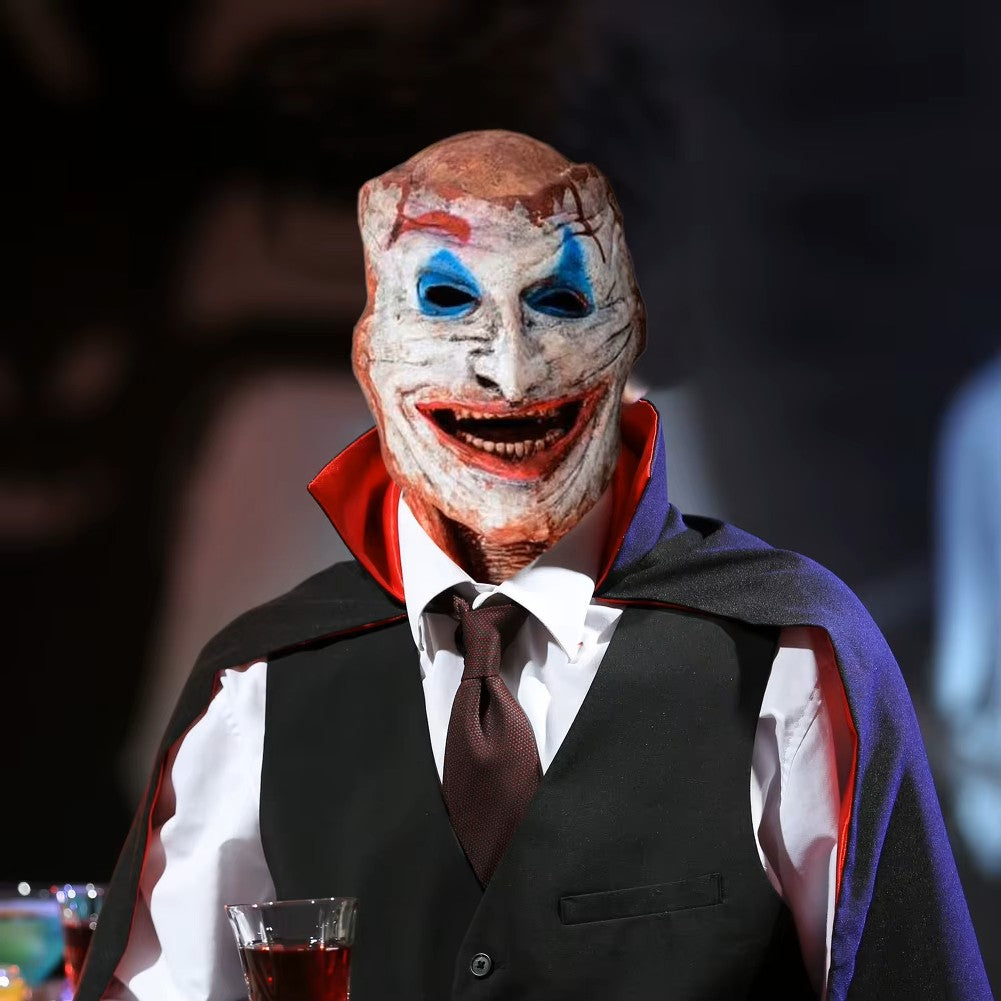 MASCARA DOBLE CARA-ASUSTA CON EL PAYASO ATERRADOR