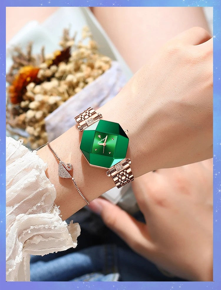 RELOJ PULSERA-UNA JOYA DE LUJO QUE COMBINA ESTILO