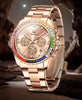 RELOJ DE PIEDRAS PRECIOSAS- LUCE ELEGANTE EN CADA COMPROMISO