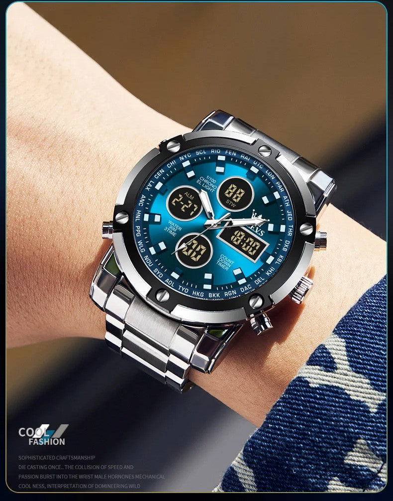 RELOJ MULTIFUNCIONAL- UN ESTILO UNICO DEL2025