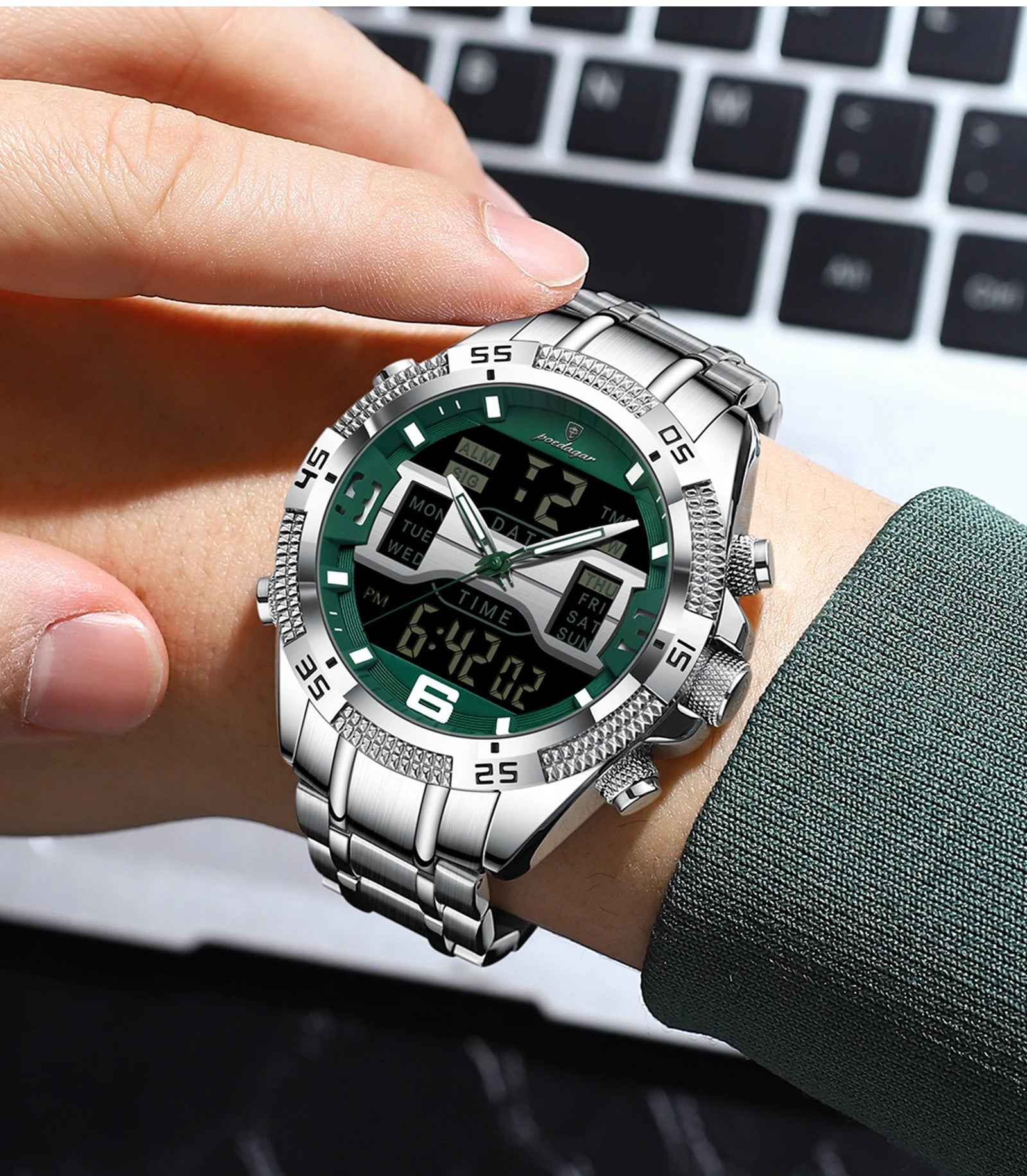 RELOJ POEDAGAR-TECNOLOGIA MODERNA EN CADA SEGUNDO